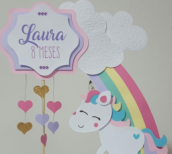 Arquivo de corte Topo de Bolo Unicornio CAMADAS STUDIO #665