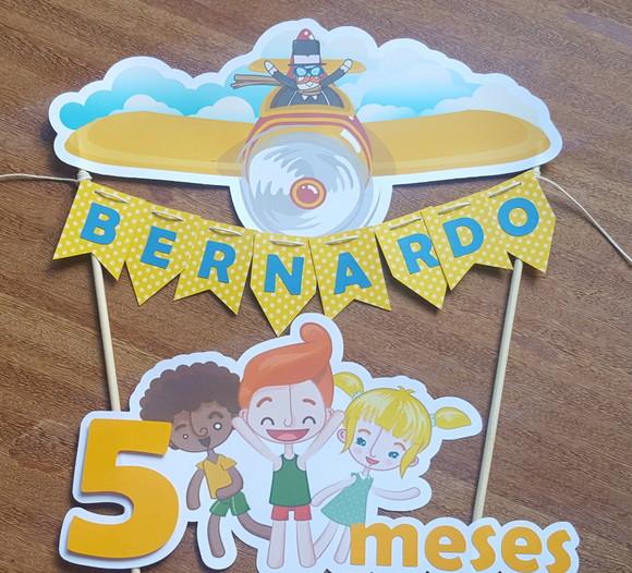 Arquivo de corte Topo de Bolo Mundo Bita - COD.: 645