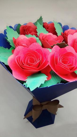 Arquivo de corte Buque de Rosas Dia das Mães STUDIO COD:562