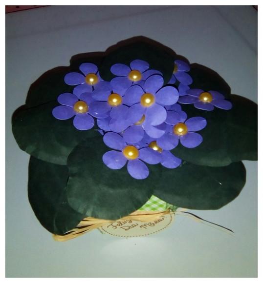 Arquivo de corte Flor Violeta- COD.: 566