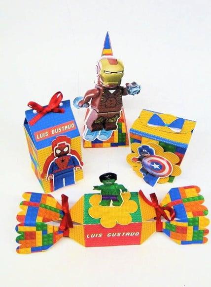 Arquivo de corte Lego de Super Heróis STUDIO #063