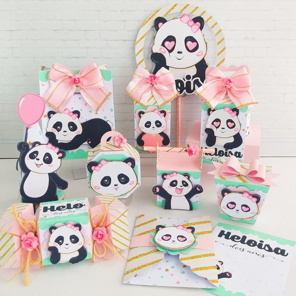 Arquivo de corte Panda Rosa - COD.: 414