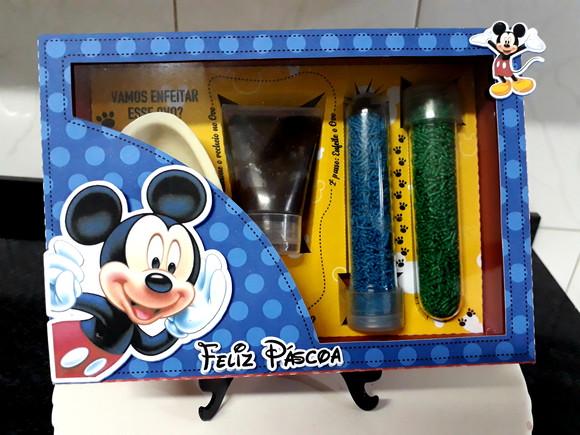 Arquivo de corte Caixa Mini Confeiteiro Mickey COD.: 262