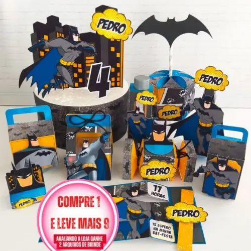 Arquivo de Corte Batman Studio, pdf Cod.: 755
