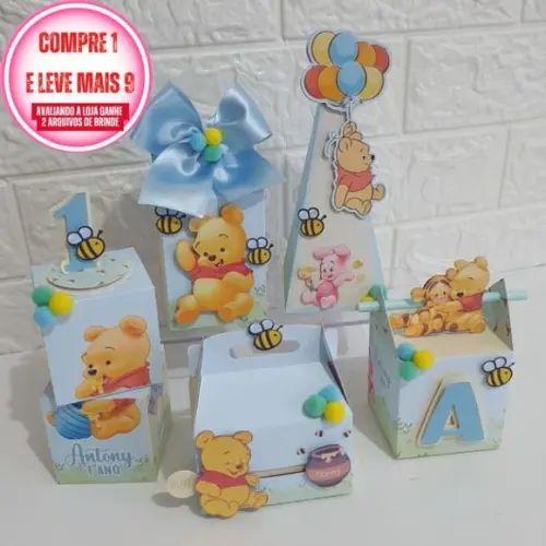 Arquivo de Corte Ursinho Pooh Studio #2872