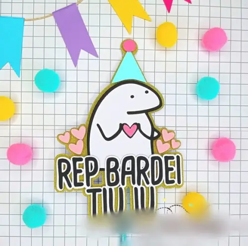 Arquivo de corte Topo de Bolo Bento Cake Flork #2571