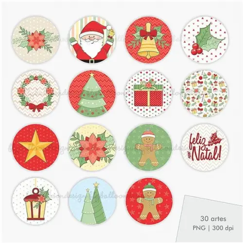 Arquivo de corte Arte pra Bolinhas de Natal STUDIO PNG #2339