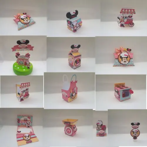 Arquivo de corte Minnie Confeiteira STUDIO #2217