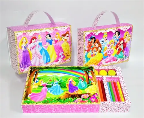 Arquivo corte Kit Diversão Princesas STUDIO E PDF COD.:1152