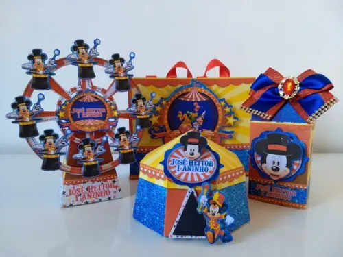 Arquivo de corte Circo do Mickey STUDIO, PDF COD.: 2634