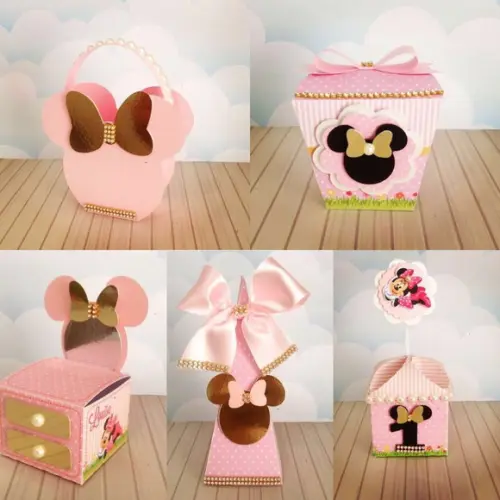 Arquivo de corte Minnie Rosa STUDIO COD.:2233