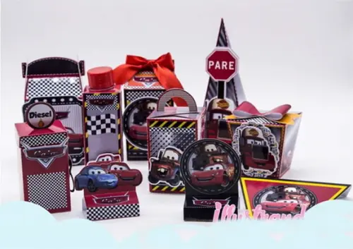 Arquivo de corte Carros Disney STUDIO, PDF,PNG- COD.: 122