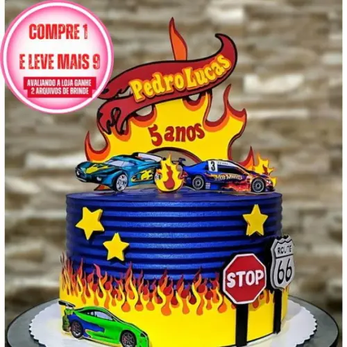 Arquivo de Corte Topo de Bolo Hotwells Studio #2857