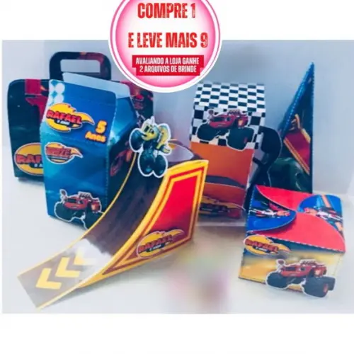 Arquivo de corte Blaze And Monster Machine STUDIO #2387