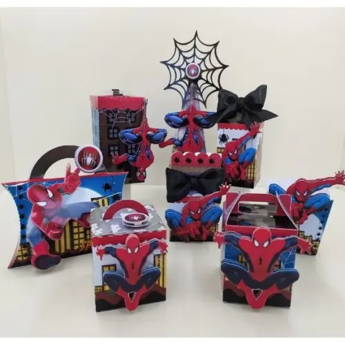 Arquivo de corte Homem Aranha STUDIO, PDF e PNG COD:1857