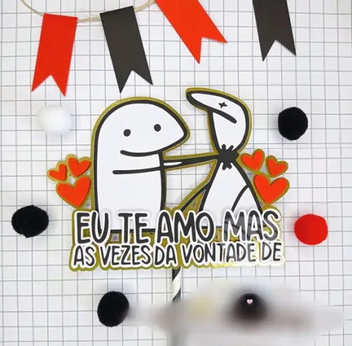 Arquivo de corte Topo de Bolo Bento Cake Flork #2568