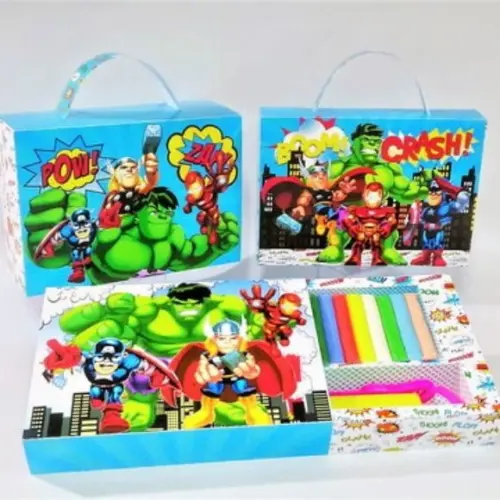 Arquivo de corte Kit Diversão Vingadores STUDIO,PDF COD:1157