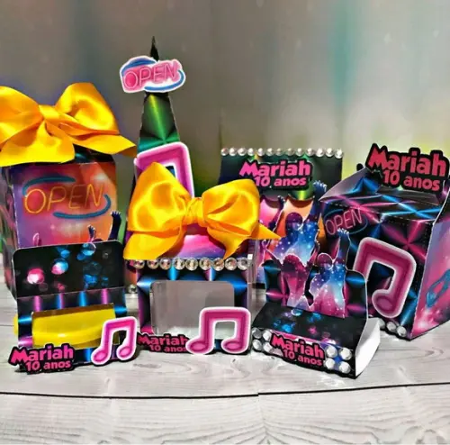Arquivo de corte Festa Neon COD:. 359
