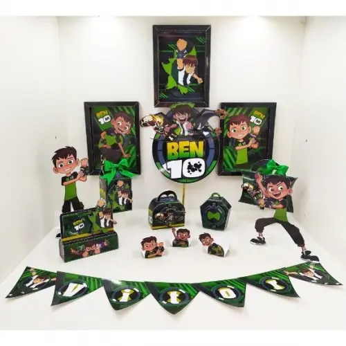 Arquivo de corte Ben 10 STUDIO, PDF E PNG COD.:1517
