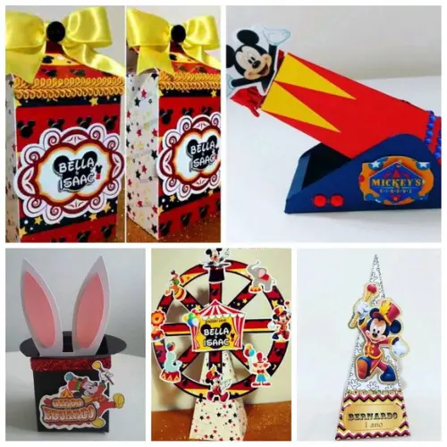 Arquivo de corte Circo do Mickey STUDIO #084