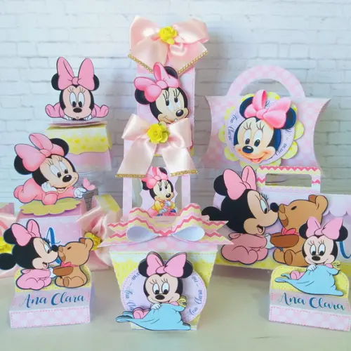 Arquivo de corte Minnie Baby STUDIO, PDF - COD.: 914
