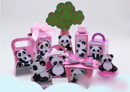 Arquivo de corte Panda Rosa - COD.: 820
