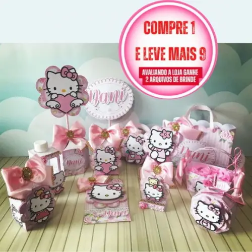 Arquivo de Corte Hello Kit Studio, pdf e Png - Cod.:1874
