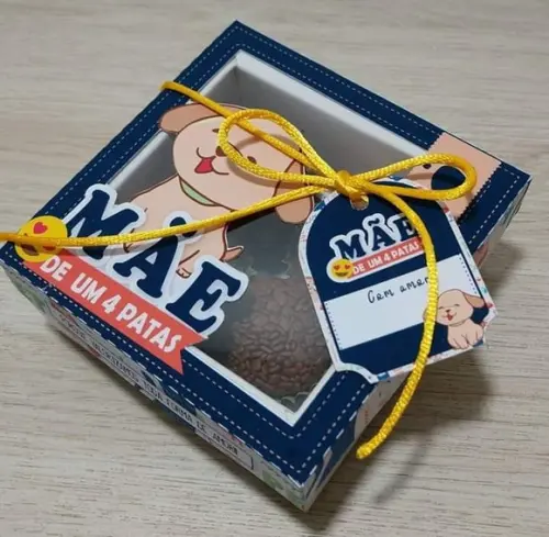Arquivo de corte Caixa 04 Doces Dia das Mães Pet COD:. 681