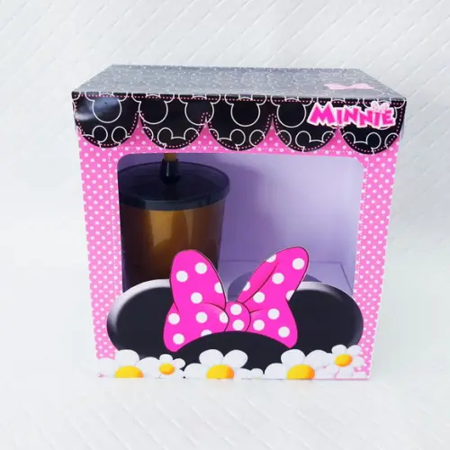 Arquivo de corte Pascoa Ovo e Copo Minnie Rosa COD.: 607