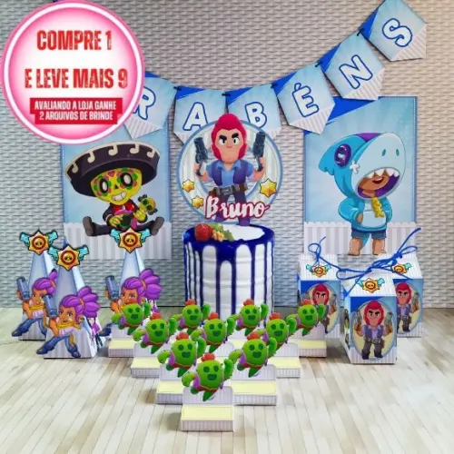 Arquivo Corte Brawl Stars Studio, pdf e Png #2526