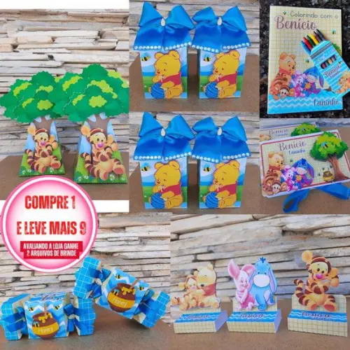 Arquivo de Corte Ursinho Pooh Studio #2873