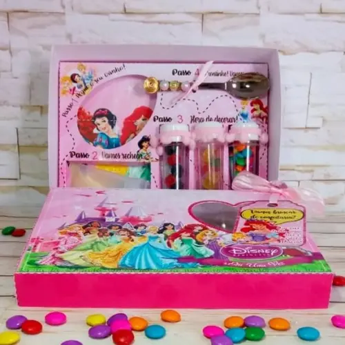 Arquivo de corte Mini Confeiteiro Princesas COD.: 1576