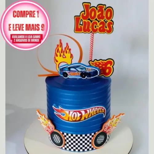 Arquivo de Corte Topo de Bolo Hotwells Studio #2856