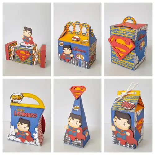 Arquivo de Corte Super Man Studio, pdf e Png- Cod.: 741