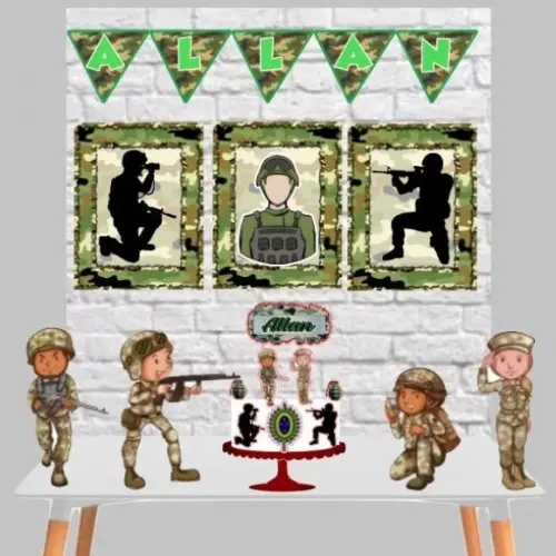 Arquivo de corte Exercito STUDIO COD.:2252
