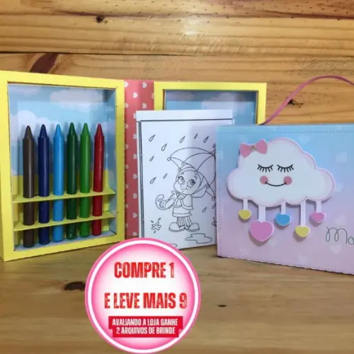 Arquivo de Corte Kit Dia das Crianças Studio, pdf Cod.:2880