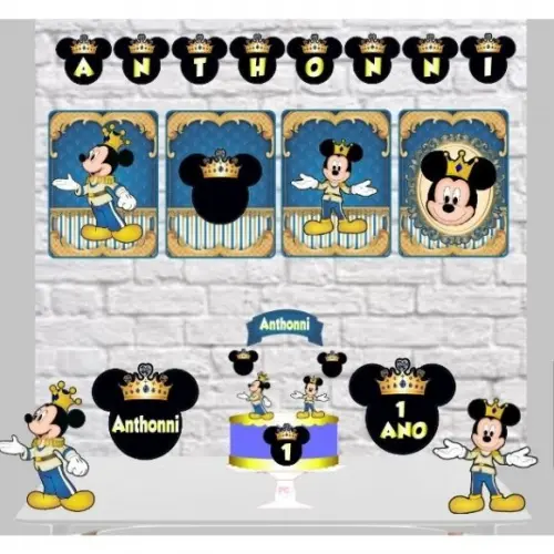 Arquivo de corte Mickey Realeza STUDIO COD.: 2651