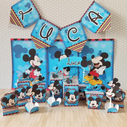 Arquivo de corte Mickey STUDIO, PDF E PNG COD.: 2632