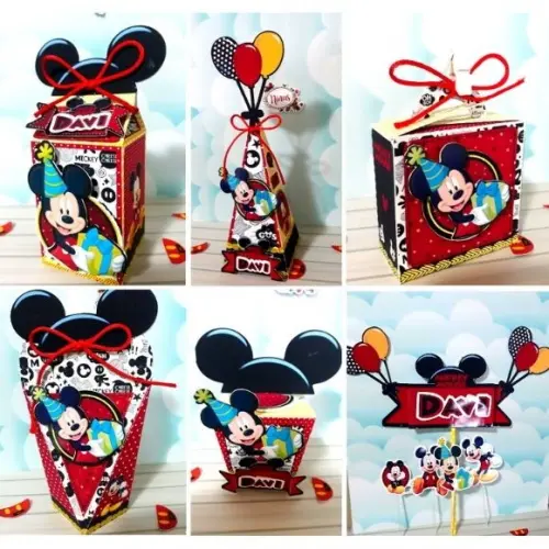 Arquivo de corte Mickey STUDIO, PDF E PNG COD.: 2614
