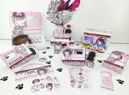 Arquivo de corte Pascoa Girls STUDIO, PDF E PNG #2552