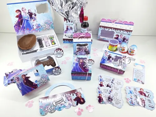 Arquivo de corte Pascoa Frozen STUDIO, PDF E PNG COD:2550