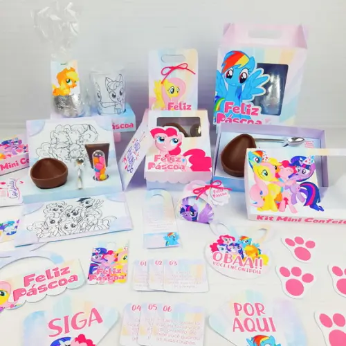 Arquivo de corte Pascoa My Little Pony STUDIO, PDF #2510