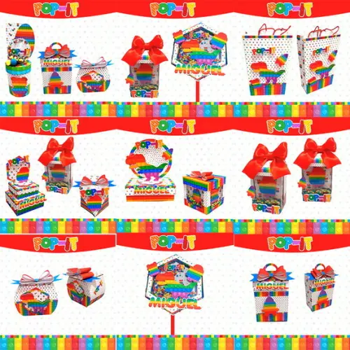 Arquivo de corte Pop It / Fidget Toys STUDIO, PDF COD.:2326
