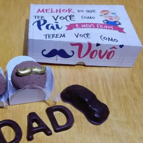Arquivo de corte Caixa 6 Doces Dia dos Pais STUDIO #2111