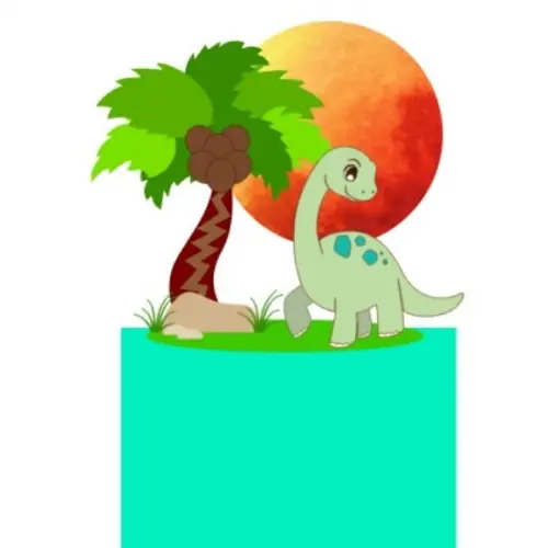 Arquivo de corte Topo de Bolo Dinossauro CAMADA STUDIO #2040