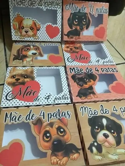 Arquivo de corte Dia das Mães 4 patas STUDIO COD: 1764