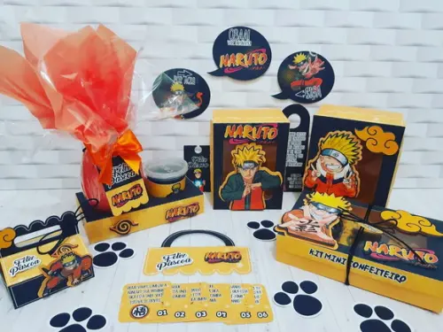 Arquivo de corte Pascoa Naruto STUDIO e PDF COD.1740