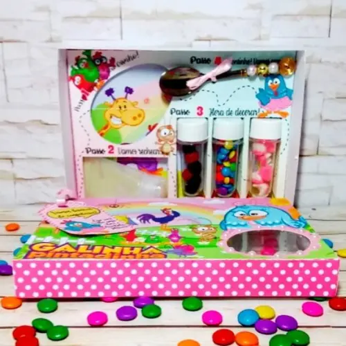 Arquivo de corte Mini Confeiteiro Galinha Pintadinha #1579