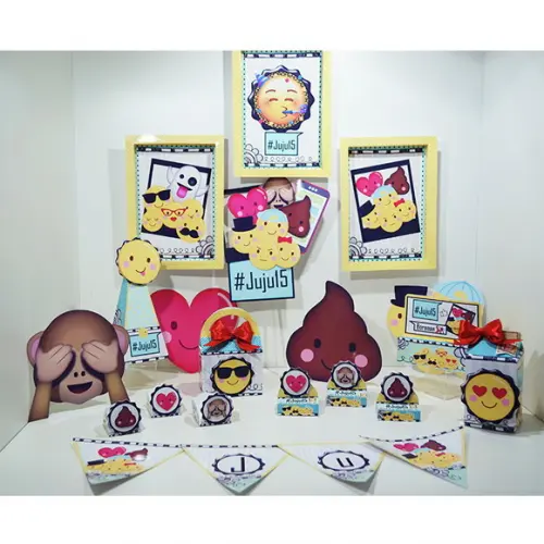 Arquivo de corte Emoji STUDIO e PDF - COD.:1499