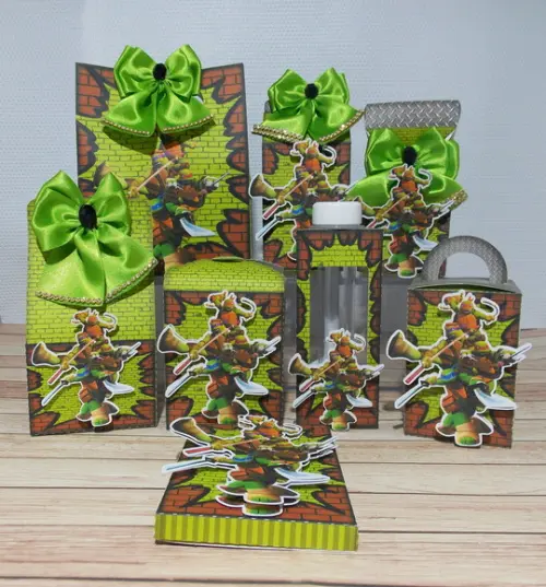 Arquivo de corte Tartaruga Ninja STUDIO e PDF - COD.:1367
